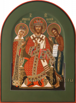 Деисус, Господь Иисус Христос с предстоящими