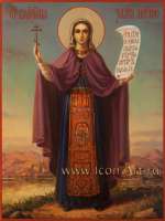 Святая великомученица Злата