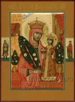 Икона Пресвятой Богородицы «Неувядаемый Цвет»