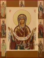 Покров Пресвятой Богородицы с избранными святыми