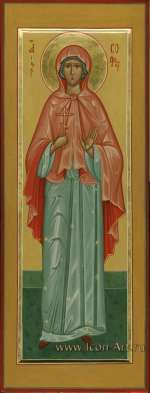 Мерная икона. Святая мч. София Римская