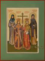 Семейная икона «Сбор святых Елен»: 