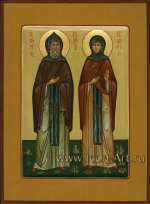Святые преподобные Кирилл и Мария Радонежские