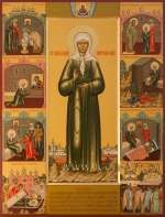 Святая блаженная Матрона Московская с житием