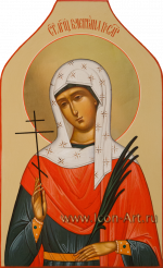 Святая мученица Валентина Кесарийская