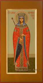 Святая царица Елена Сербская