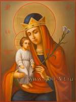 Пресвятая Богородица «Неувядаемый Цвет»