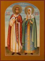 Святые благоверные князья Петр и Феврония