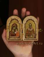 Образ Превятой Богородицы «Казанская» и святой Николай чудотврец