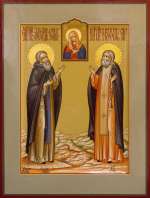 Святе преподобне Александр Свирский и Серафим Саровский