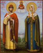 Святые благоверные князья Петр и Феврония