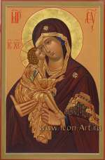 Икона Пресвятой Богородицы «Донская» из местного ряда