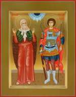 Святые Илия пророк и вмч. Георгий