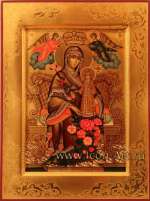 Икона Пресвятой Богородицы «Неувядаемый Цвет»