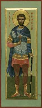 Мерная икона. Святой Анатолий Никомедийский мученик