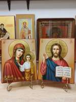 Венчальные иконы Пресвятая Богородица Казанская и Господь Вседержитель