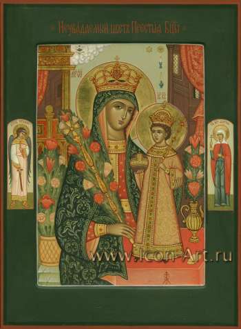 Икона - покровитель ребенка. Икона Пресвятой Богородицы «Неувядаемый Цвет»