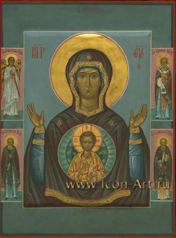 Икона Пресвятой Богородицы «Знамение»