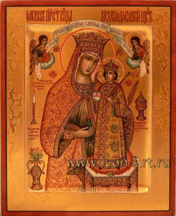Икона Пресвятой Богородицы «Неувядаемый Цвет»