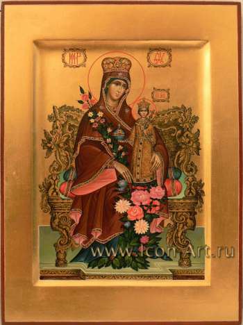 Икона Пресвятой Богородицы «Неувядаемый Цвет»