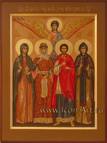 Святая Мария Магдалина, святая равноапостольная Ольга, святой мч. Андрей Хиосский, святая прп. Ирина Капподакийская и святой Ангел Хранитель