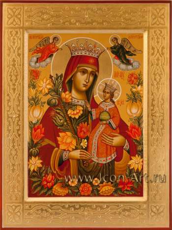 Икона Пресвятой Богородицы «Неувядаемый Цвет»