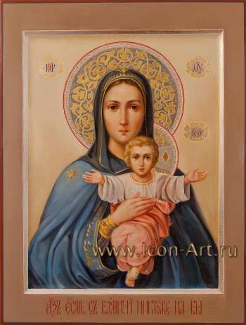 Икона Божией Матери «Леушинская» — «Азъ есмь с вами и никтоже на вы»