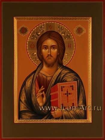 Иисус Христос Господь Вседержитель и Икона Пресвятой Богородицы «Феодоровская»