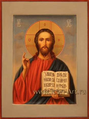 Иисус Христос Господь Вседержитель и Икона Пресвятой Богородицы «Умиление» (венчальные иконы)