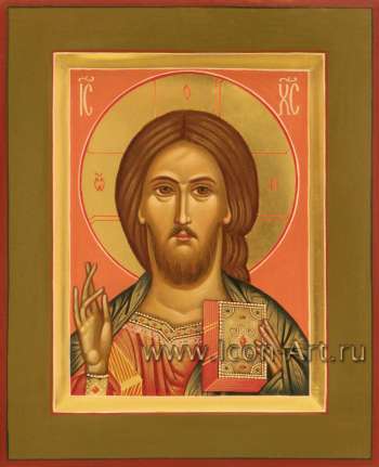 Икона Господа Вседержителя и Икона Пресвятой Богородицы «Казанская» 