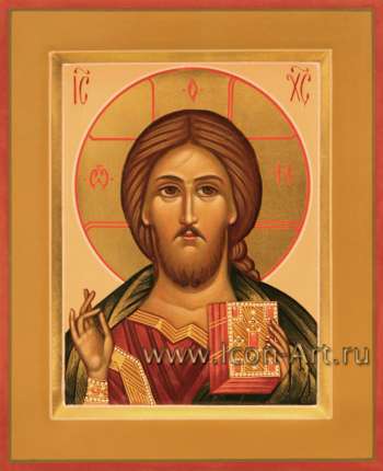 Икона Господа Вседержителя и Икона Пресвятой Богородицы «Казанская»