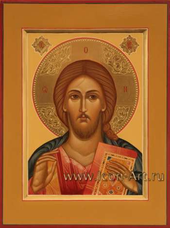 Иисус Христос Господь Вседержитель и образ Пресвятой Богородицы «Казанская» 