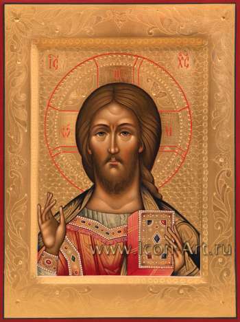 Иисус Христос Господь Вседержитель и Икона Пресвятой Богородицы «» 