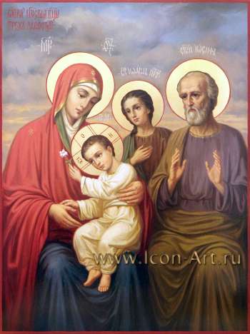 Образ Пресвятой богородицы «Трех радостей»