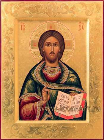 Иисус Христос Господь Вседержитель и Икона Пресвятой Богородицы «Кикская » (венчальные иконы)