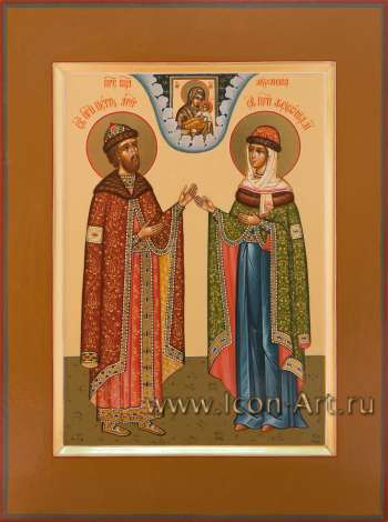 Святые преподобные князья Петр и Феврония