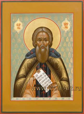 Святой преподобный Сергий Радонежский