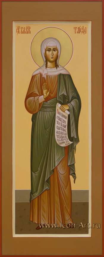 Святая блаженная Таисия Египетская