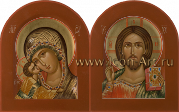 Иисус Христос Господь Вседержитель и Пресвятая Богородица «Игоревская»