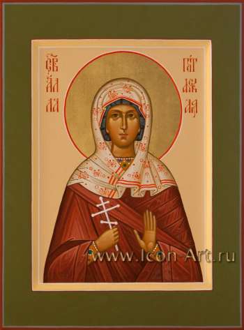 Святая мученица Алла Готфская