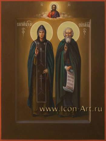 Святые преподобные Сергий Шухтомский и Сергий Радонежский