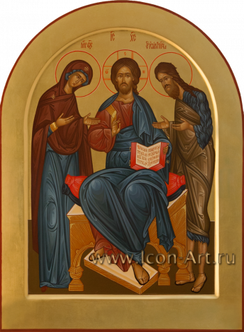 Спас на престоле. Деисус