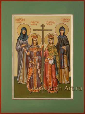 Семейная икона «Сбор святых Елен»: 