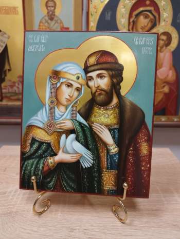 Святые благоверный князь Петр и княгиня Феврония Муромские