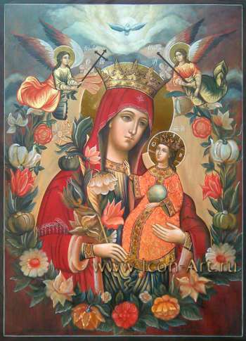 Пресвятая Богородица «Неувядаемый Цвет»