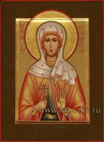 Мерная икона. Святая мц. Галина Коринфская