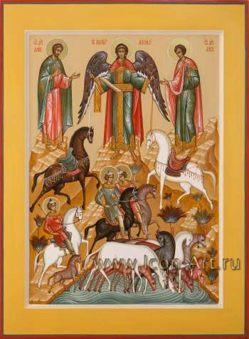 Чудо Архангела Михаила о Флоре и Лавре