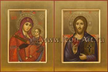 Венчальная пара с Богородицей «Вифлеемская»