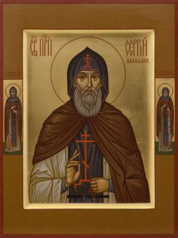 Святой препощобный Сергий Валаамский