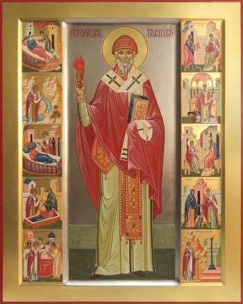 Святитель Спиридон Тримифунтский с житием